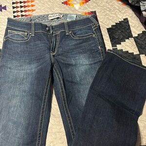 Ariat boot cut dark wash jeans